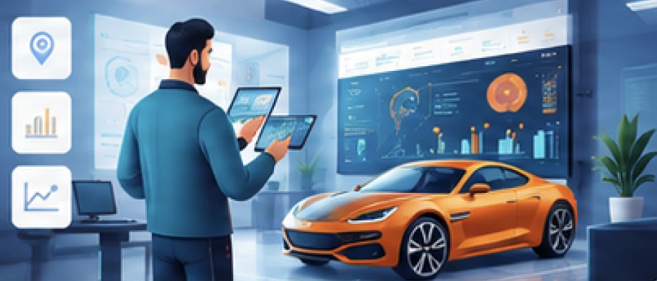 Centralized control system dashboard
